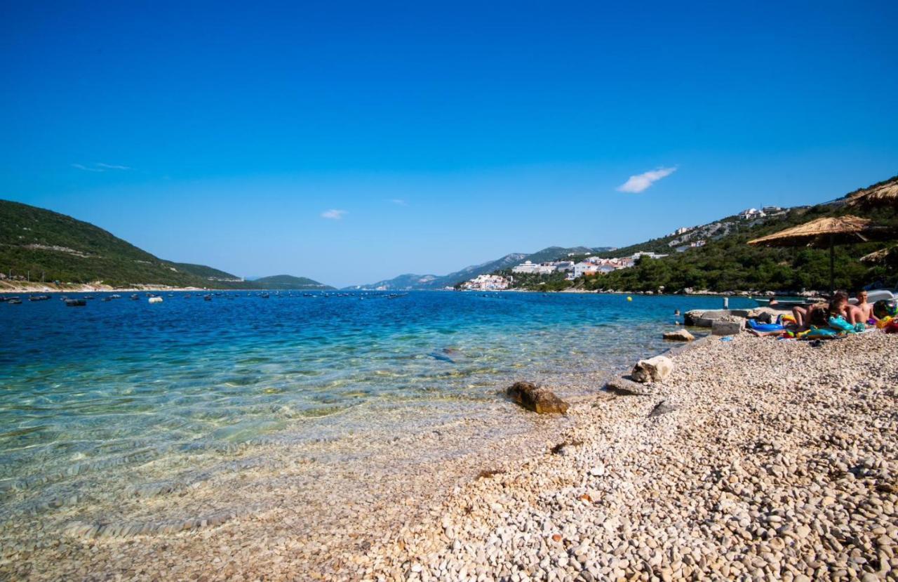 Beautiful Fully Renovated Apartment By The Sea, Large Balcony With Enchanting Views Neum Ngoại thất bức ảnh